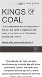 Mobile Screenshot of kingsofcoal.org